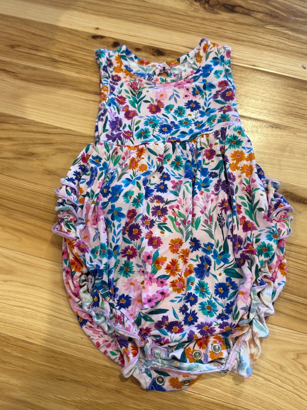 Little Sleepies Sweet Pea Bubble Romper